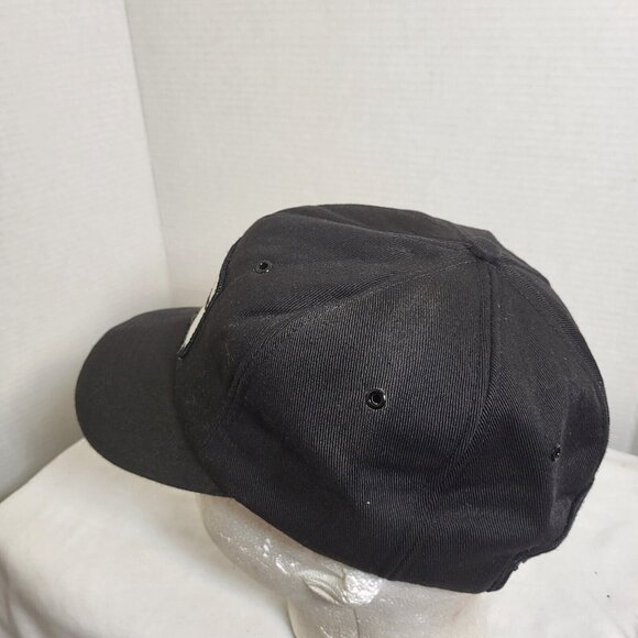 Ferguson Supply Hat Snapback Vintage 80s Cap Trucker K-Brand Blk Canada Made - Picture 6 of 13